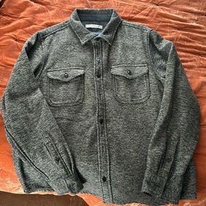 Outerknown Gray Lightweight Shirt Jacket